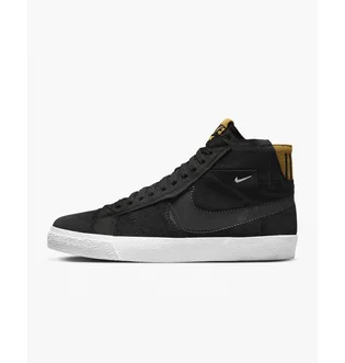Кроссовки унисекс Nike Sb Zoom Blazer Mid Premium Skate Shoes Black DV7898-001