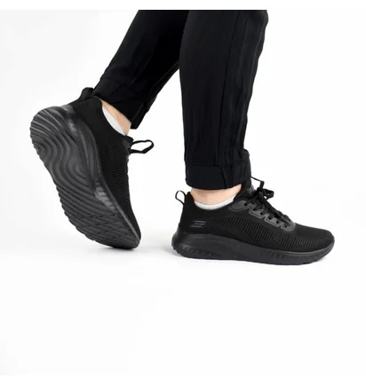 Кроссовки женские Skechers Bobs Squad Tough Black 117209-BBK