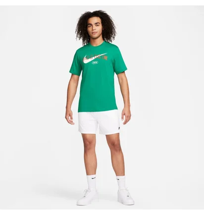 Футболка чоловіча Nike Club Seasonal Hbr Tee Green FV5711-365