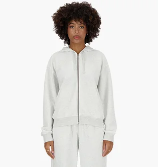 Толстовка жіноча New Balance Full-Zip White WJ41501AHH