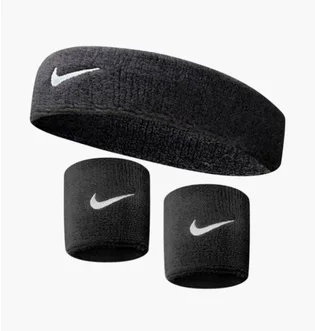 Комплект аксессуаров  Nike Headband + Wristbands Pack Black NNN07-NNN04-402