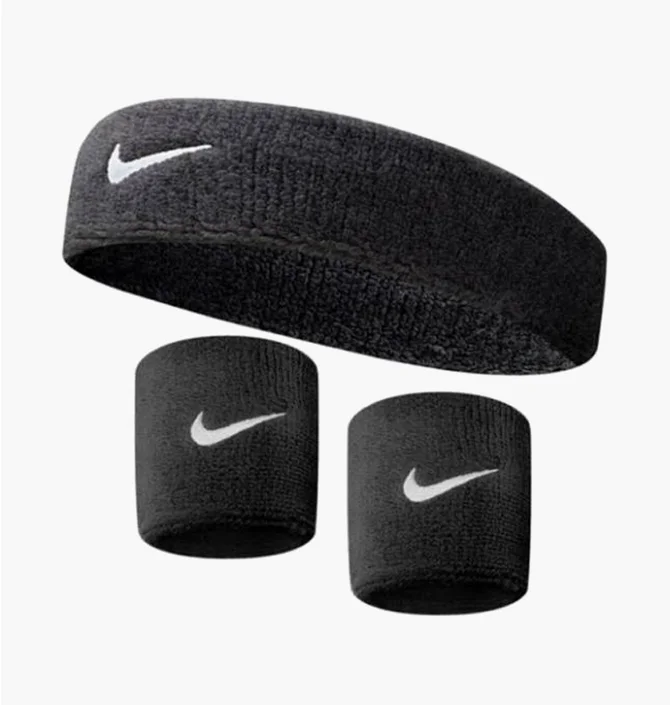 Комплект аксесуарів  Nike Headband + Wristbands Pack Black NNN07-NNN04-402