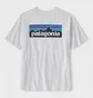 Футболка мужская Patagonia P-6 Logo Responsibili -Tee White WHI38504