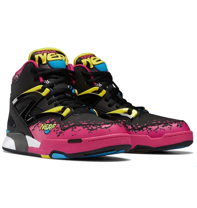 ᐉ Кроссовки унисекс Reebok Nerf X Pump Omni Zone 2 Black/Violet