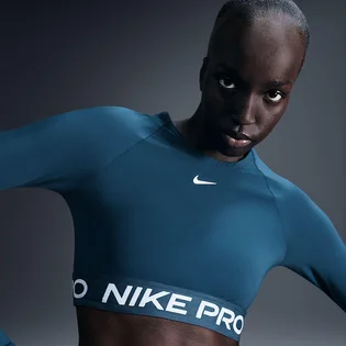 Кофта женская Nike Pro Blue FV5484-478