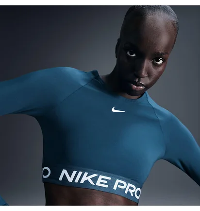 Кофта женская Nike Pro Blue FV5484-478