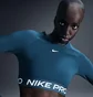 Кофта женская Nike Pro Blue FV5484-478