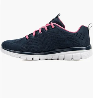 Кроссовки женские Skechers Get Connected Blue 12615-NVHP