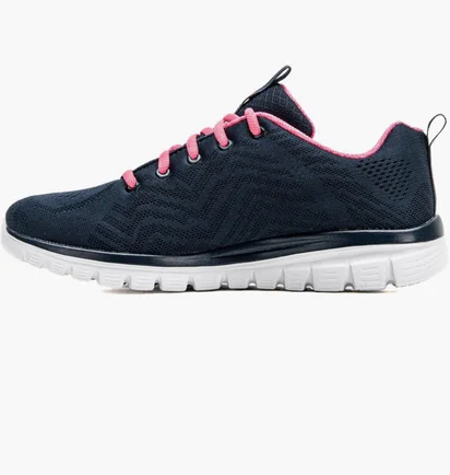 Кроссовки женские Skechers Get Connected Blue 12615-NVHP