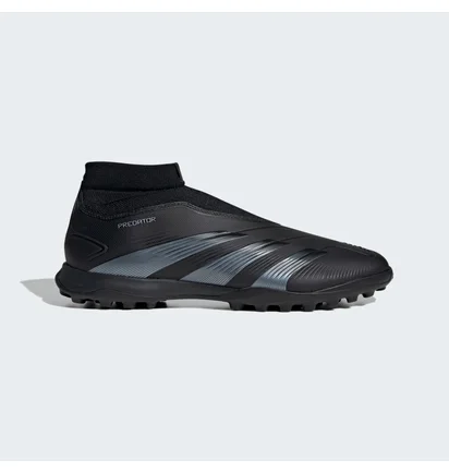 Сороконожки унисекс Adidas Predator 24 League Laceless Turf Boots Black IG7716