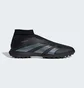 Сороконожки унисекс Adidas Predator 24 League Laceless Turf Boots Black IG7716
