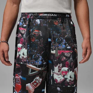 Шорти чоловічі Air Jordan Flight MenS Printed Cat Scratch Shorts Black IF1841-010