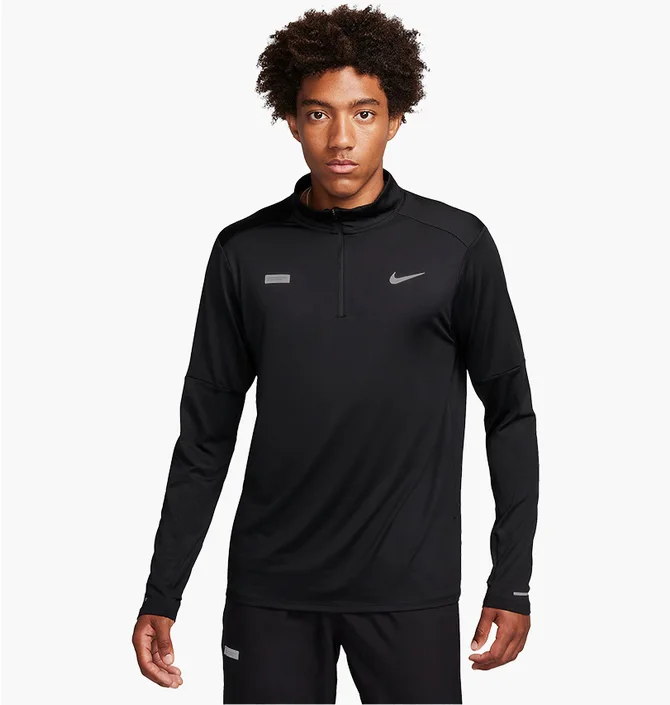 Кофта чоловіча Nike Element Flash Dri-Fit 1/2-Zip Running Top Black FB8556-010