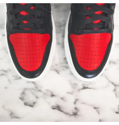 Кроссовки женские Buscemi X Ronnie Fieg Black/Red Bs1110Fsp15-Red/Blk