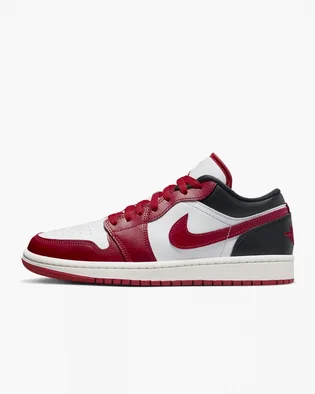 Кроссовки женские Nike Air Jordan 1 Low Red/Black Dc0774-160