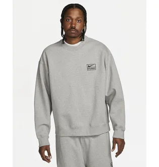 Світшот унісекс Nike X Stüssy Fleece Crew Grey DO9337-063