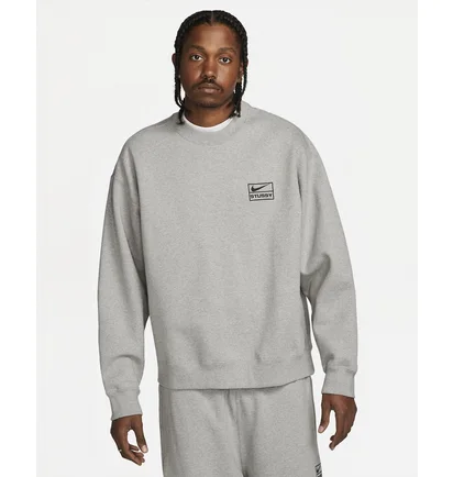 Світшот унісекс Nike X Stüssy Fleece Crew Grey DO9337-063