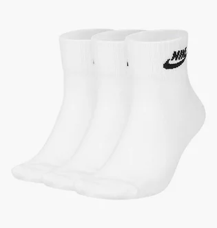 Шкарпетки унісекс Nike Nsw Evry Essential Ankle (3 пари) SK0110-101