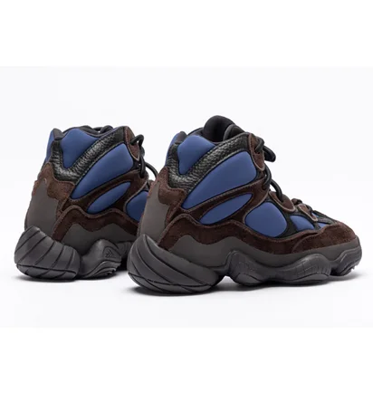 Черевики чоловічі Adidas Yeezy 500 High Brown/Blue FY4269