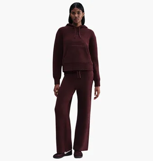 Худі жіноче Nike Sportswear Phoenix Cosy Bouclé WomenS Loose Knit Hoodie Bordo HV2768-619