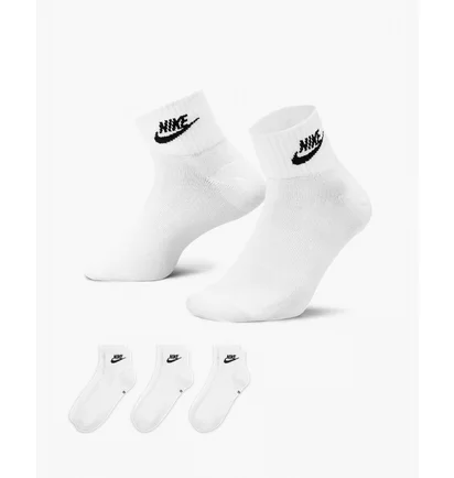 Носки унисекс Nike U Nk Nsw Everyday Essential An White (3 пары) Dx5074-101