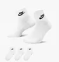 Носки унисекс Nike U Nk Nsw Everyday Essential An White (3 пары) Dx5074-101