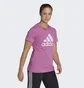Футболка женская Adidas Loungewear Essentials Logo Tee Pink Hl2034