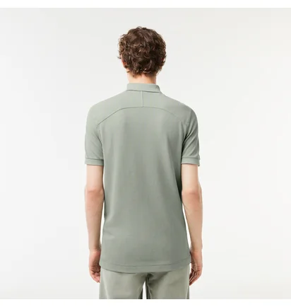 Поло мужское Lacoste Organic Cotton Natural Dye Polo Light Grey PH5603-51-K34