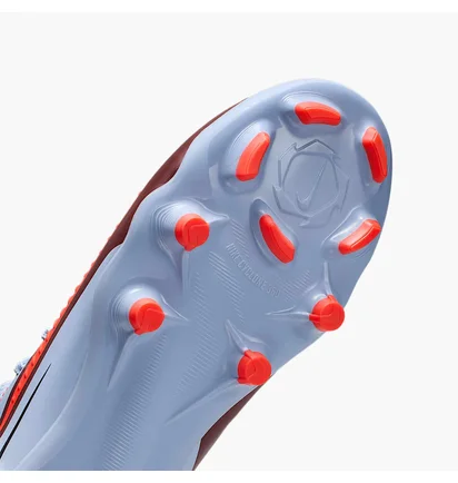 Бутсы детские Nike Phantom 6 Low Acad Fg/Mg Light Blue/Red HM9203-400