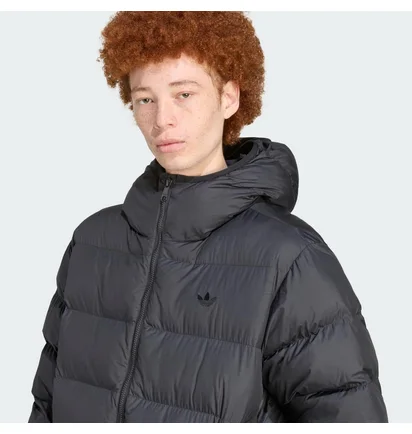 Пуховик мужской Adidas Tonal Hooded Black JX4123