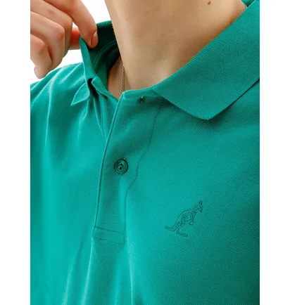 Поло мужское AUSTRALIAN Easy Pique El Polo R-Fit Green LSUPO0007-913