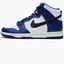 Кросівки жіночі Nike Dunk High Wmns White/Blue DD1869-400