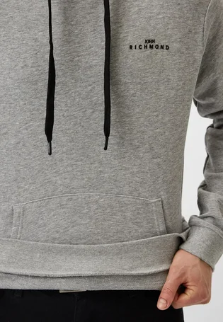 Худи мужское John Richmond Laufam Grey HMA23100FE