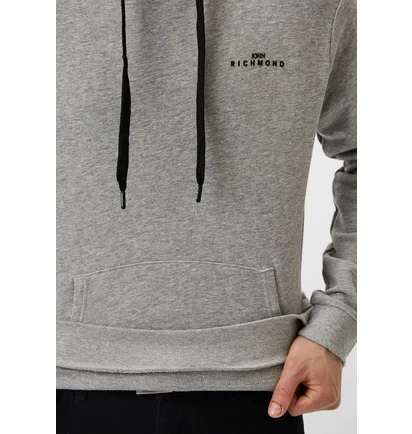 Худі чоловіче John Richmond Laufam Grey HMA23100FE
