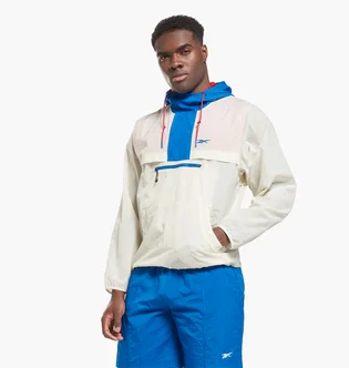 Худі чоловіче Reebok Lightweight Woven Anorak Jacket Beige HG8904