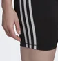 Шорты женские Adidas Training Essentials 3-Stripes High-Waisted Short Leggings Black HK9964