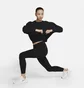 Світшот жіночий Nike Womens Cropped Fleece Training Crew Black DA0447-010
