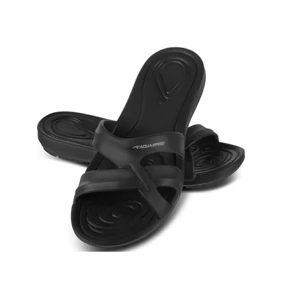 Тапочки жіночі Aqua Speed Panama 9865 Black 513-07