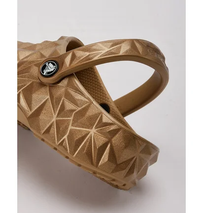 Тапочки женские CROCS Geometric Clog Brown 210002-710