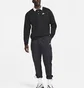 Кофта мужская Nike Club Fleece MenS Brushed-Back Long-Sleeve Polo Black DX0537-010