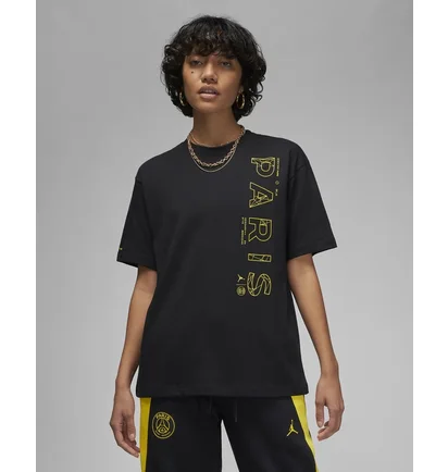 Футболка женская Nike Paris Saint-Germain Black Dv2841-010
