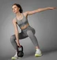 Топ жіночий Adidas Tlrd Impact Luxe High-Support Zip Bra Grey IT6656