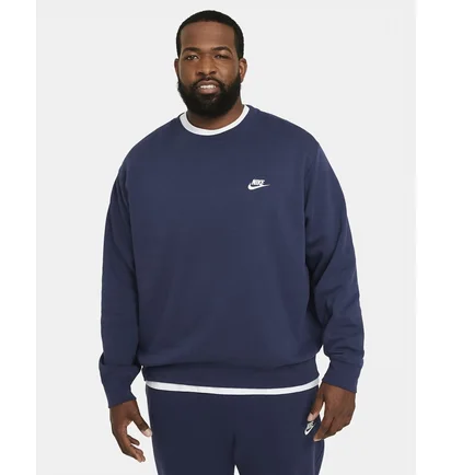 Світшот чоловічий Nike M NSW CLUB CRW BB Blue BV2662-410