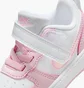 Кросівки дитячі Nike Court Borough Low Recraft (Td) White/Pink DV5458-105