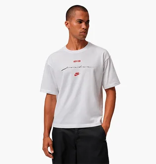 Футболка чоловіча Air Jordan Flight Script White IF3014-100