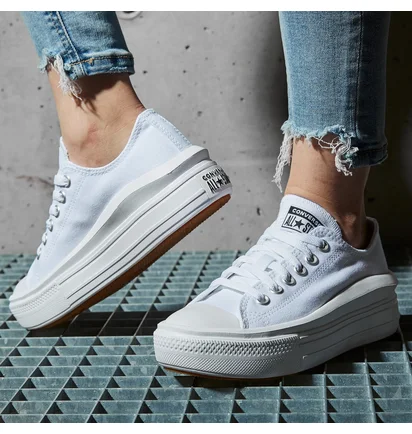 Кеди жіночі Converse Chuck Taylor All Star Move White 570257C