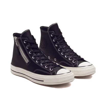 Кеды унисекс Converse Chuck 70 Side Zip High Black 166721C