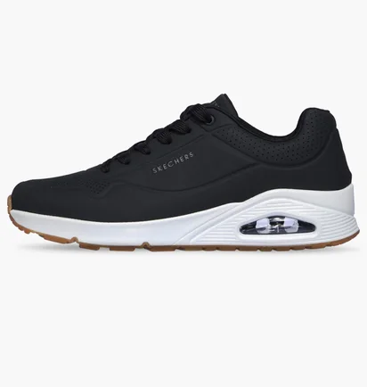 Кросівки чоловічі Skechers Uno Stand On Air Black 52458-Blk
