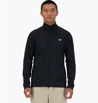 Олімпійка чоловіча New Balance Tech Knit Full Zip Black MJ41178BK