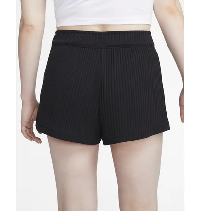 Шорти жіночі Nike W Nsw Rib Jrsy Short Black DV7862-010